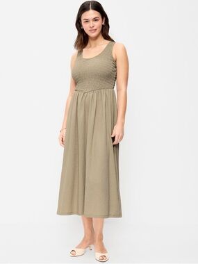 Old Navy Fit and Flare Midi Dress